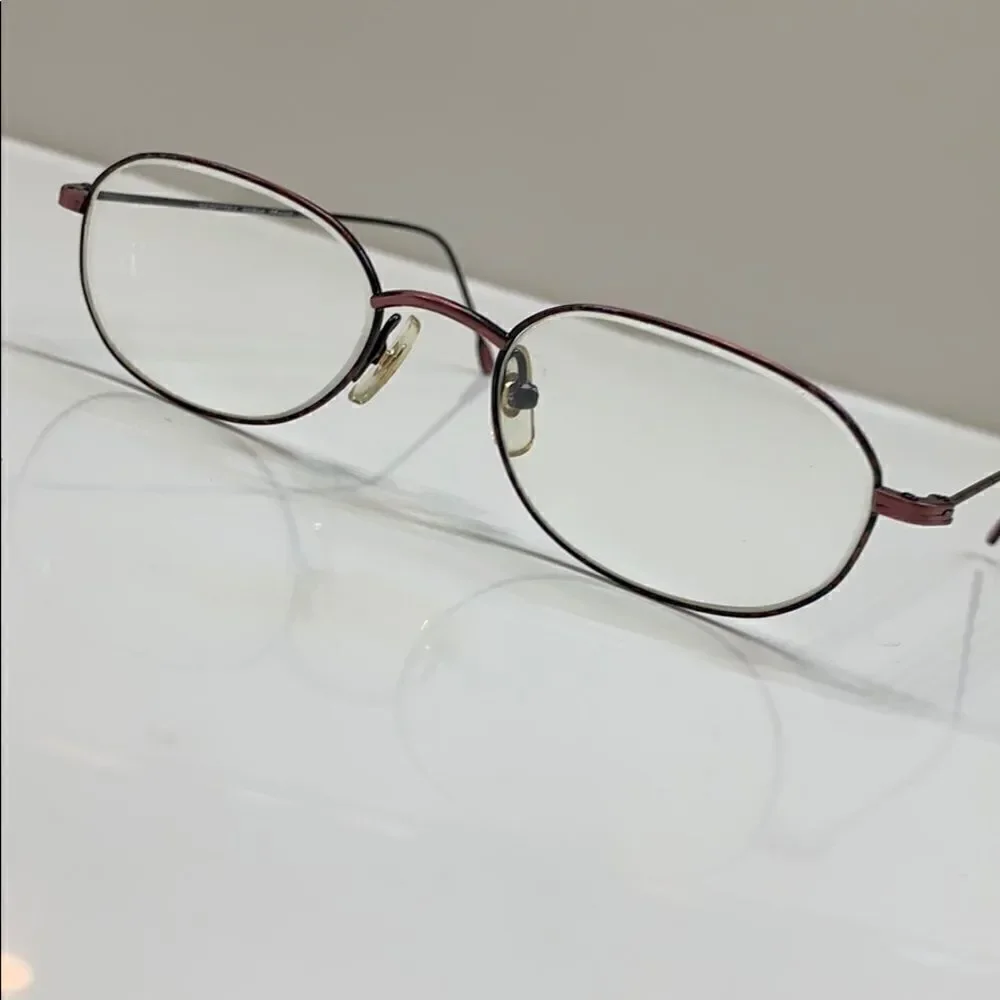 🌷Geoffrey Beene Eyeglass Frame Full Rim Burgundy